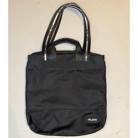 Pajar Canada Black Tote Bag NWOT | Water-Resistant Gym Commuter Laptop Bag - Picture 1 of 6
